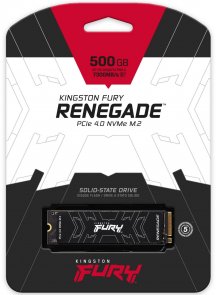  SSD-накопичувач Kingston Fury Renegade 2280 PCIe 4.0 x4 NVMe 500GB (SFYRS/500G)