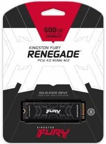 Фото: SSD-накопичувач Kingston Fury Renegade 2280 PCIe 4.0 x4 NVMe 500GB (SFYRS/500G) № 3 | KTC
