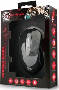 Фото: Миша Gembird MUSGW-6BL-01 Wireless Black № 3 | KTC