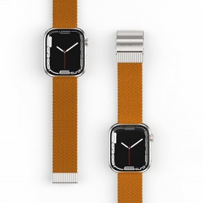 Ремінець AMAZINGthing for Apple Watch 41/40/38 - Titan Weave Brown (ATS7TW41BN)