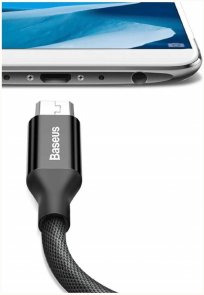 Кабель Baseus Yiven AM / Micro USB 1m Black (CAMYW-A01)