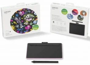 Фото: Графічний планшет Wacom Intuos S Bluetooth Pink (CTL-4100WLP-N) № 3 | KTC