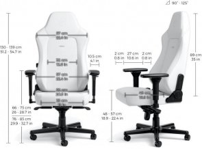 Крісло Noblechairs Hero White Edition (NBL-HRO-PU-WED)