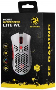 Миша 2E HyperSpeed Lite Wireless RGB White (2E-MGHSL-WL-WT)