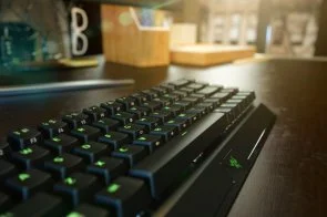 Фото: Клавіатура Razer BlackWidow V3 Mini HyperSpeed Yellow Switch RGB Black (RZ03-03890700-R3R1) № 8 | KTC