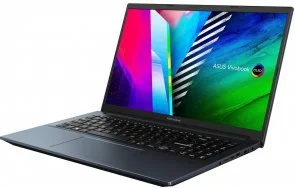 Фото: Ноутбук ASUS Vivobook Pro 15 OLED M3500QC-L1298 Quiet Blue - 15.6" OLED AMD Ryzen 7 / 5800H / DDR4 8 ГБ / PCI-E SSD 512 ГБ / GeForce RTX 3050 № 3 | KTC