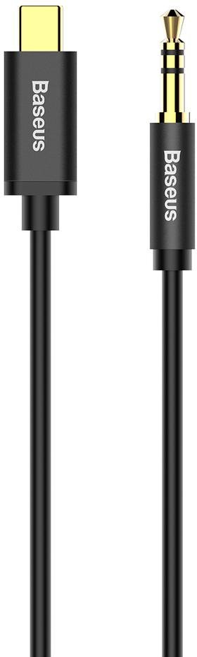 Кабель Baseus Yiven M01 Type-C / Jack 3.5mm 1.2m Black (CAM01-01)