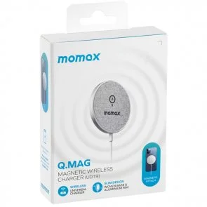 Фото: Бездротовий зарядний пристрій Momax Q.Mag Fusion Magnetic Light Grey (UD19A) № 5 | KTC