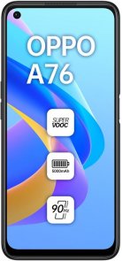 Смартфон OPPO A76 4/128GB Glowing Black