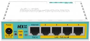 Фото: Маршрутизатор MikroTik hEX PoE Lite (RB750UPR2) № 2 | KTC