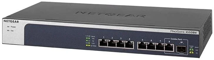 Фото: Комутатор NETGEAR XS508M (XS508M-100EUS) № 2 | KTC