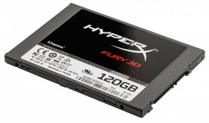 SSD-накопичувач Kingston HyperX Fury 3D SATA III 120GB (KC-S44120-6F)