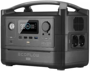 Фото: Зарядна станція EcoFlow River Max 576Wh, 160000mAh, 600W (EFRIVER600MAX) № 3 | KTC