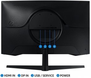 Монітор Samsung Odyssey G5 LS27AG552EIXCI Black