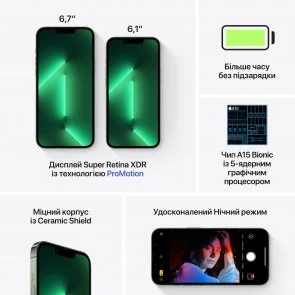 Фото: Смартфон Apple iPhone 13 Pro Max 128GB Sierra Blue (MLL93) № 7 | KTC