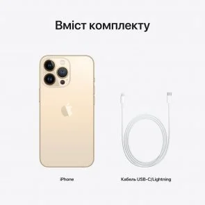 Фото: Смартфон Apple iPhone 13 Pro 256GB Gold (MLVK3) № 10 | KTC