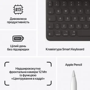 Фото: Планшет Apple iPad A2602 2021 Wi-Fi 64GB Space Grey (MK2K3) № 8 | KTC