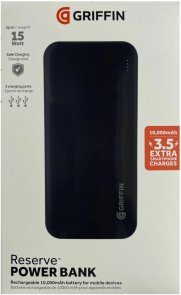 Батарея універсальна Griffin Power Bank 10000mAh Black (GP-147-BLK)