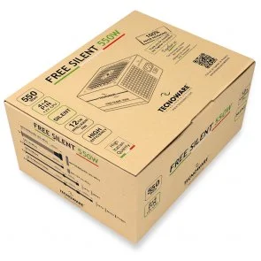 Фото: Блок живлення Tecnoware 550W Free Silent Together On (FAL550FS12) № 5 | KTC