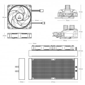 Система водяного охолодження Arctic Liquid Freezer II 280 A-RGB (ACFRE00106A)