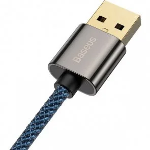 Фото: Кабель Baseus Legend Series Elbow 66W AM / Type-C 1m Blue (CACS000403) № 3 | KTC
