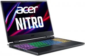 Фото: Ноутбук Acer Nitro 5 AN515-58-563S NH.QLZEU.00A Black - 15.6" IPS 144 Гц / Intel Core i5 / i5-12450H / DDR5 8 ГБ / PCI-E SSD 512 ГБ / GeForce RTX 4050 № 2 | KTC