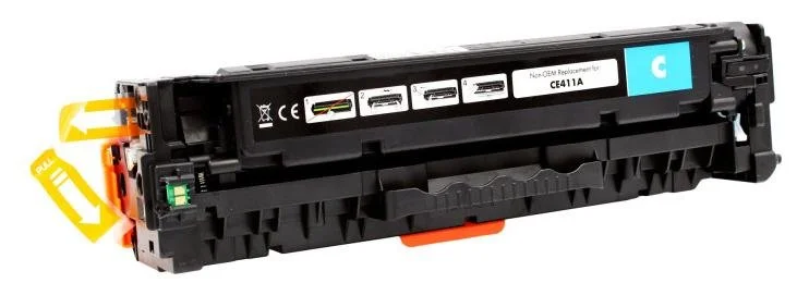 Фото: Сумісний картридж Static Control for HP CE411A /305A/ Cyan (002-01-RE411A) № 2 | KTC