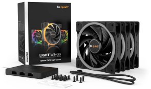 Вентилятор для корпуса be quiet! Light Wings High Speed PWM Triple Pack Black (BL077)