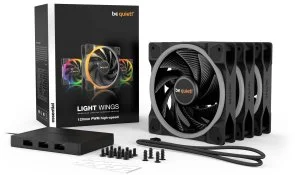 Фото: Кулер be quiet! Light Wings High Speed PWM 120mm Triple Pack Black (BL077) № 6 | KTC