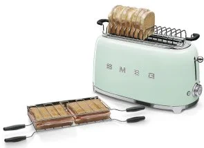 Фото: Тостер Smeg Retro Style Pastel Green (TSF02PGEU) № 3 | KTC