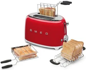 Фото: Тостер Smeg Retro Style Red (TSF01RDEU) № 6 | KTC