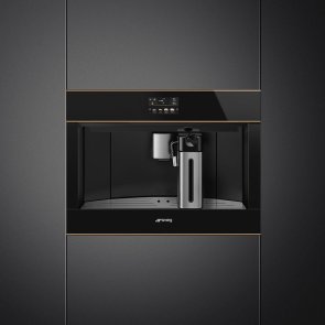 Вбудована кавомашина Smeg Dolce Stil Novo Black (CMS4604NR)