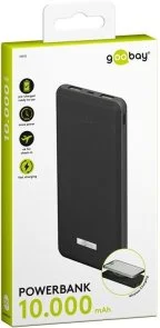 Фото: Батарея універсальна Wentronic Goobay 10000mAh Wireless Fast Charge Black (53933) № 7 | KTC