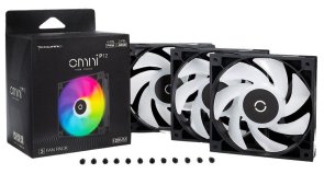 Вентилятор для корпуса Tecware Omni P12 Black (TWAC-OMP12-3BK)