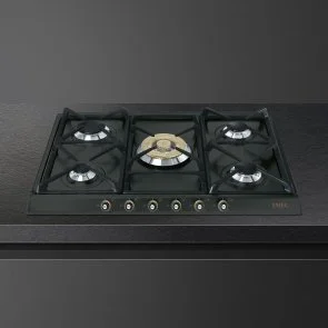 Фото: Газова варильна поверхня Smeg Cortina Anthracite SR775AO № 3 | KTC