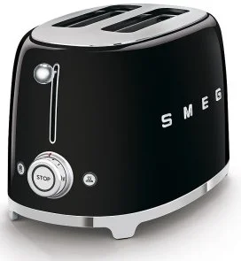 Фото: Тостер Smeg Retro Style Black (TSF01BLEU) № 2 | KTC