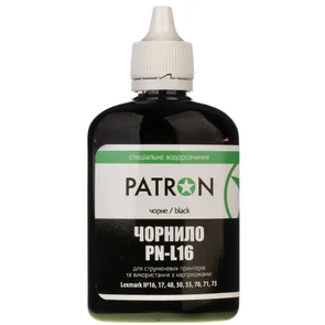 Фото: Чорнило PATRON Lexmark 10N0016 чорне № 3 | KTC