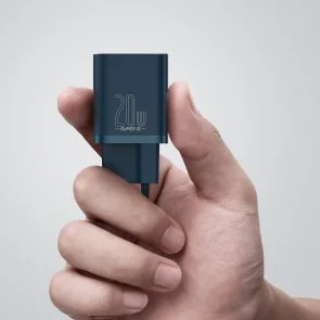 Фото: Зарядний пристрій Baseus Super Si Quick Charger PD 20W Blue (CCSUP-B03) № 8 | KTC