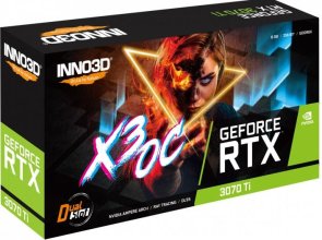 Відеокарта Inno3D RTX 3070 Ti X3 OC (N307T3-086XX-1820VA45)