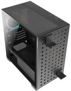 Корпус AZZA Elise Black with window (CSAZ-140)