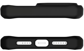 Чохол iTSkins for iPhone 14 Pro HYBRID R TEK Black and Transparent (AP4X-HBTEK-BKTR)