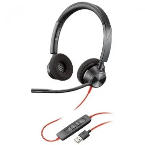 Фото: Гарнітура Plantronics Blackwire 3320 USB-A Black (213934-01) № 3 | KTC