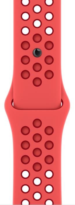 Ремінець Apple for Apple Watch 41mm - Nike Sport Band Bright Crimson/Gym Red (MPGW3)