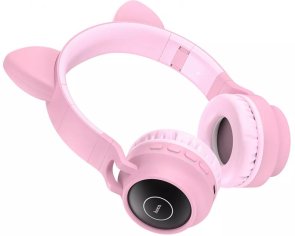 Гарнітура Hoco W27 Cat Ear Pink (30804)