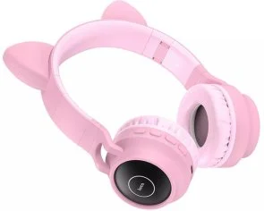 Фото: Гарнітура Hoco W27 Cat Ear Pink (30804) № 2 | KTC