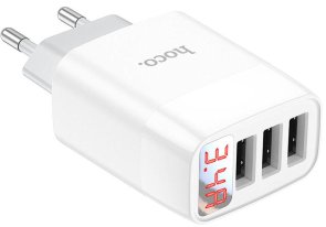 Зарядний пристрій Hoco C93A Easy Charge White (C93A_White)