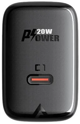Фото: Зарядний пристрій Acefast A1 PD3.0 20W Black (AFA1B) № 2 | KTC