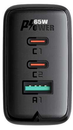 Зарядний пристрій Acefast A13 PD65W Black (AFA13B)