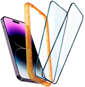 Захисне скло Spigen for Apple iPhone 14 Pro Max - Glas tR Align Master FC Black 2 Pack (AGL05204)