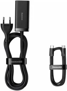 Фото: Зарядний пристрій Baseus GaN 3 Pro 100W Black with Type-C/Type-C (CCGP000101) № 4 | KTC